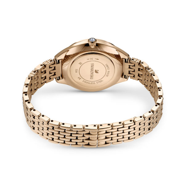 Swarovski Attract Watch, Swiss Made, Pavé, Metal Bracelet, Rose Gold Tone, Rose Gold-Tone Finish - Image 7