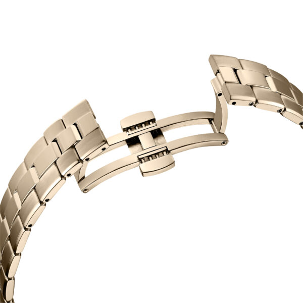 Swarovski Octea Lux Sport watch, Swiss Made, Metal bracelet, Gold tone, Champagne gold-tone finish - Image 6
