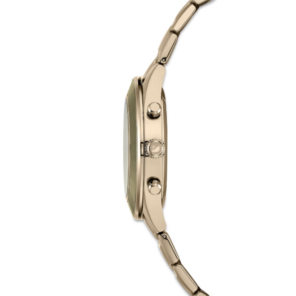 Swarovski Octea Lux Sport watch, Swiss Made, Metal bracelet, Gold tone, Champagne gold-tone finish - Image 7