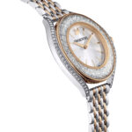 Swarovski Crystalline Aura watch, Swiss Made, Metal bracelet, Rose gold tone, Mixed metal finish - Image 6