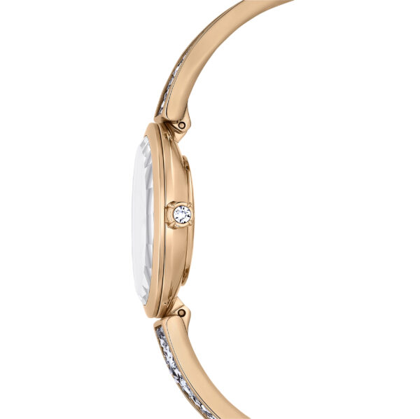 Swarovski Crystal Rock Oval Watch, Swiss Made, Crystal Bracelet, Rose Gold Tone, Rose Gold-Tone Finish - Image 6