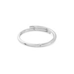 Swarovski Dextera bangle, Magnetic closure, White, Rhodium plated - Image 4