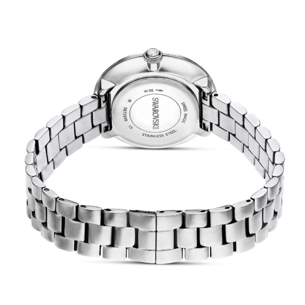 Swarovski Certa watch, Swiss Made, Metal bracelet, Silver tone, Stainless Steel - Image 3