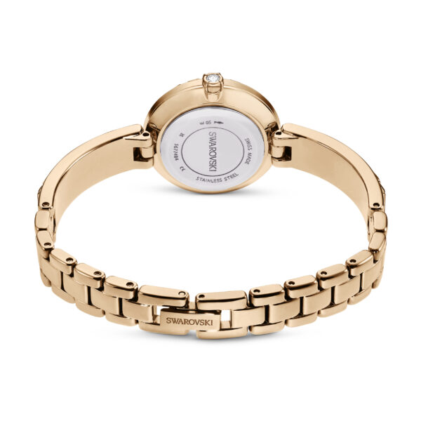 Swarovski Matrix Bangle watch, Swiss Made, Crystal bracelet, Rose gold tone, Rose gold-tone finish - Image 3