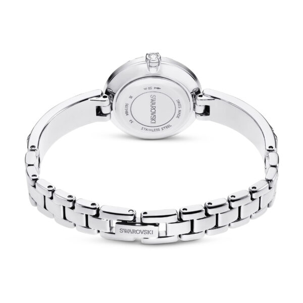 Swarovski Matrix Bangle watch, Swiss Made, Crystal bracelet, Silver tone, Stainless Steel - Image 3