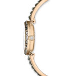 Swarovski Matrix Bangle watch, Swiss Made, Crystal bracelet, Gray, Rose gold-tone finish - Image 5