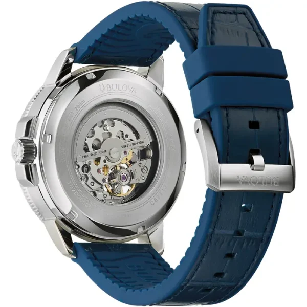 Bulova Marine Star Watch, 45mm, Automatic, Blue - Image 3