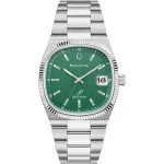 Bulova Super Seville Watch, 38mm, High Precision Quartz, Green