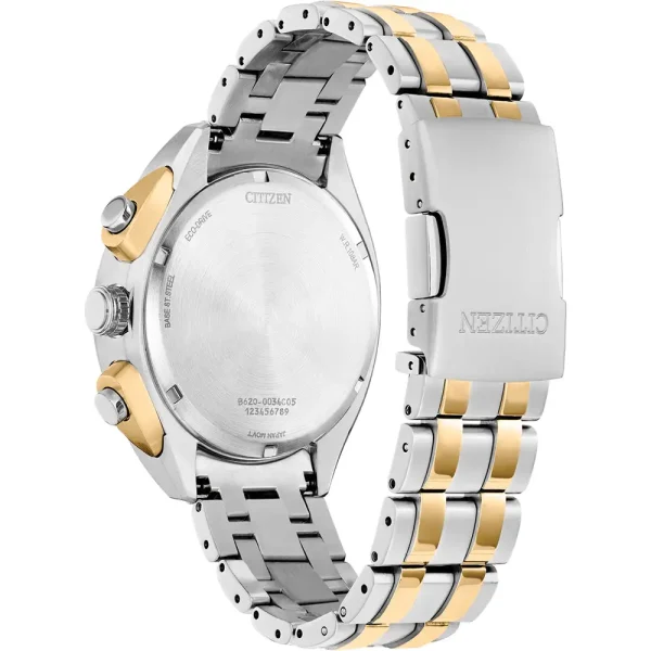 Citizen Chronograph 43mm Mens Watch - PVD Gold - Image 3