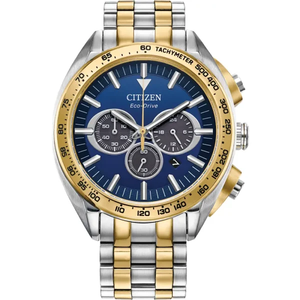 Citizen Chronograph 43mm Mens Watch - PVD Gold