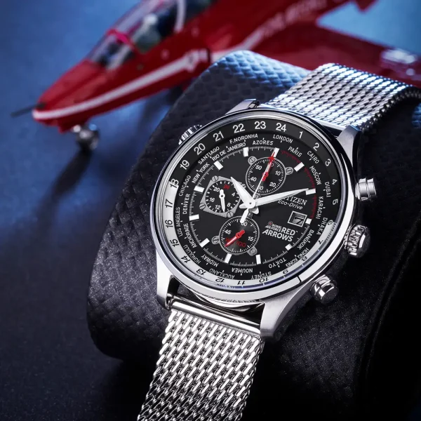 Citizen Red Arrows Chronograph Eco Drive Mens - Image 5