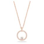 Swarovsk 5202446 Constella Pendant, White, Rose Gold-Tone Plated