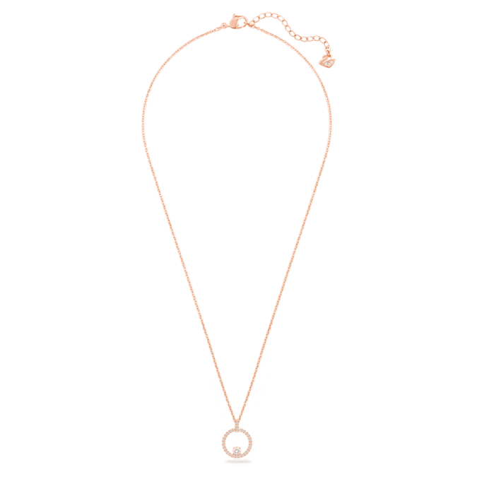 Swarovsk 5202446 Constella Pendant, White, Rose Gold-Tone Plated