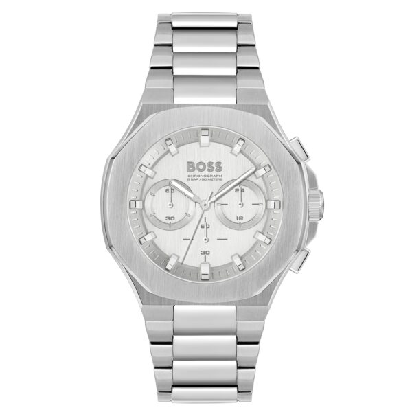 Boss Taper Silver 45mm Mens Watch