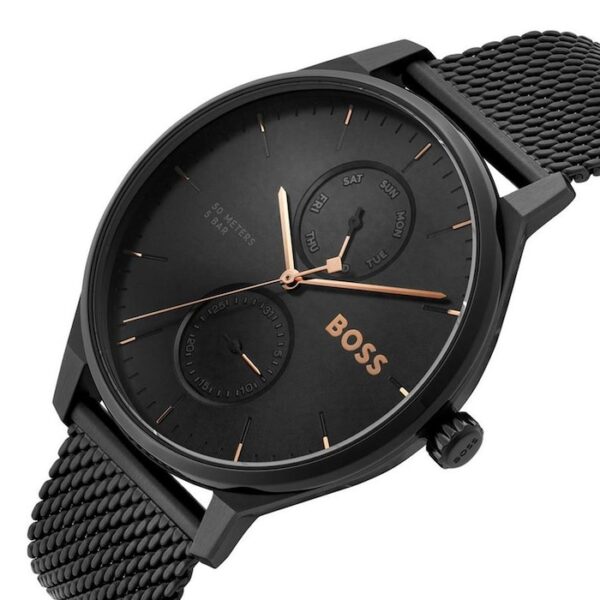 Boss Tyler Black 43mm Mens Watch - Image 3