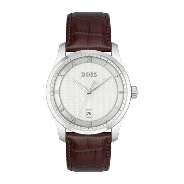 Boss Principle Mens Watch Silver 41mm