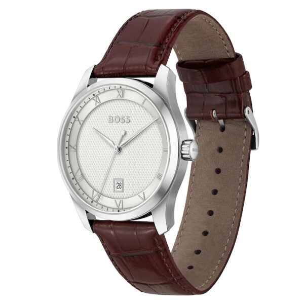 Boss Principle Mens Watch Silver 41mm - Image 2