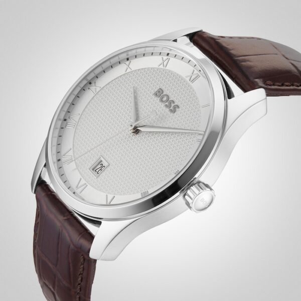 Boss Principle Mens Watch Silver 41mm - Image 5