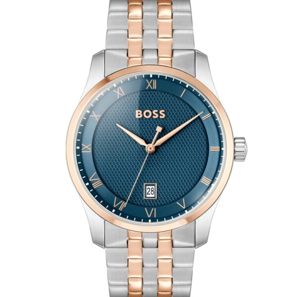 Boss Principle 41mm Mens Watch Blue