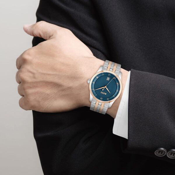 Boss Principle 41mm Mens Watch Blue - Image 4