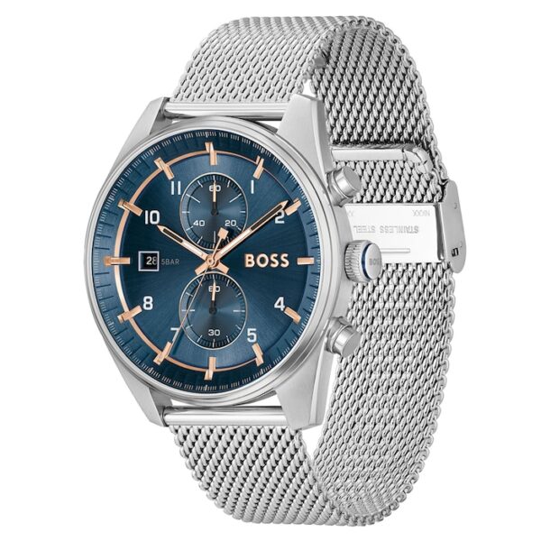 Boss Skytraveller 44mm Mens Watch Blue - Image 2