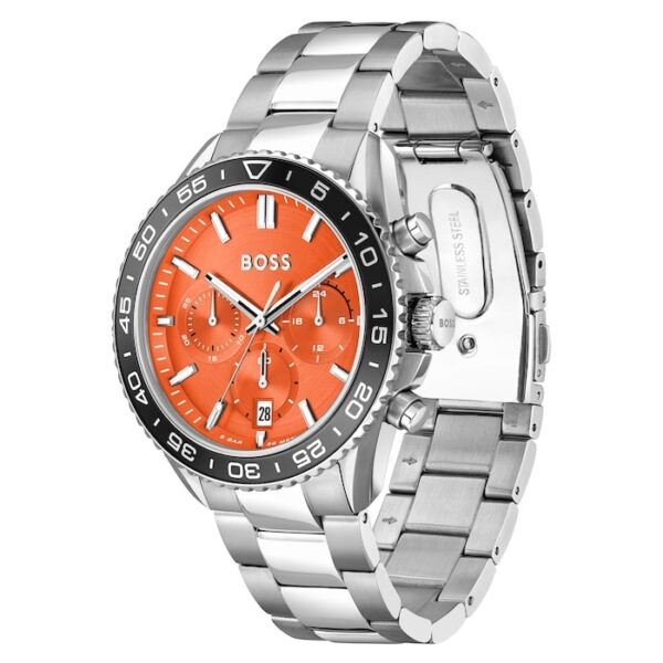 Boss Runner 43mm Mens Watch Orange - Image 2