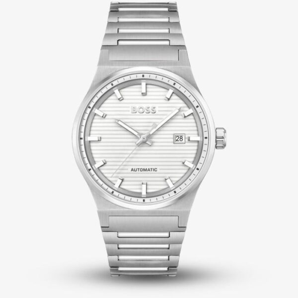 Boss Candor Automatic Silver Watch