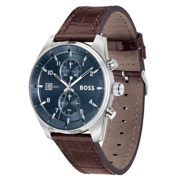 Boss Skytraveller 44mm Mens Watch Blue - Image 2