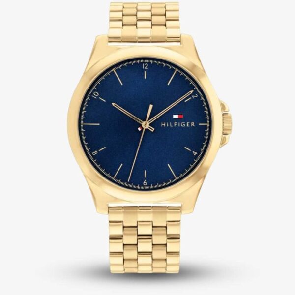 Tommy Hilfiger Norris Gold & Navy Watch