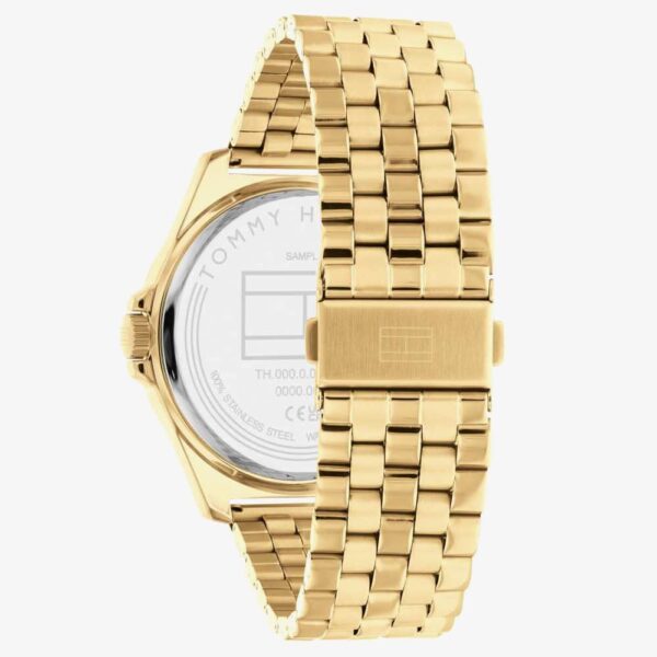 Tommy Hilfiger Norris Gold & Navy Watch - Image 3