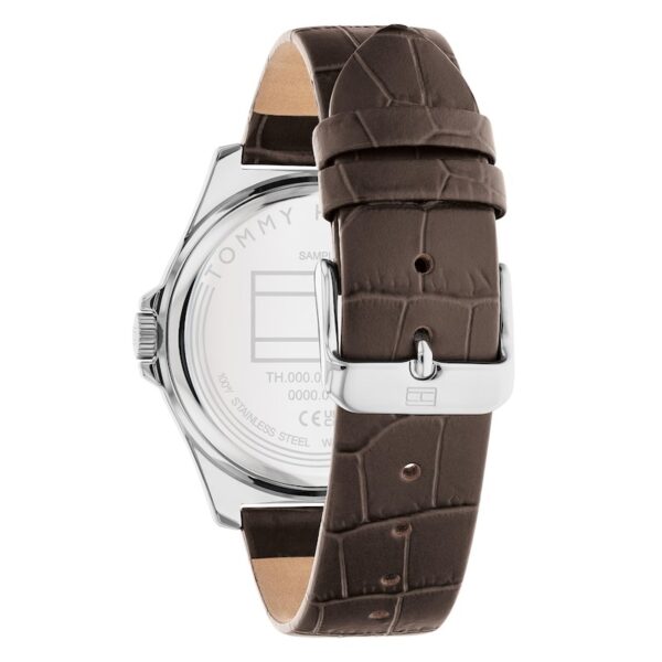 Tommy Hilfiger Men's Brown Leather Strap Watch - Image 3