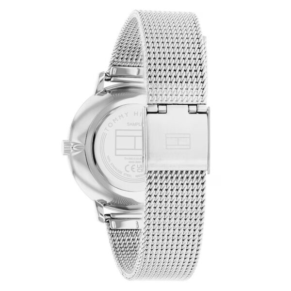 Tommy Hilfiger Pippa Silver Mesh Watch - Image 3