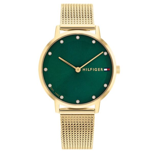 Tommy Hilfiger Pippa Green Crystal Dial Watch