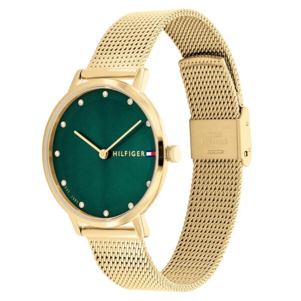 Tommy Hilfiger Pippa Green Crystal Dial Watch - Image 3