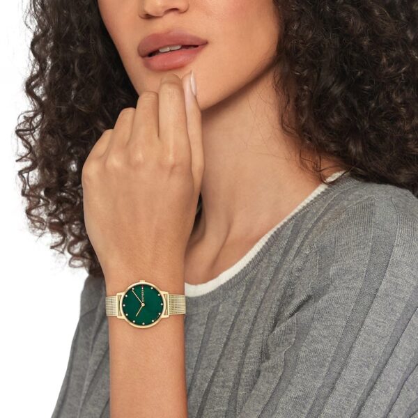 Tommy Hilfiger Pippa Green Crystal Dial Watch - Image 4