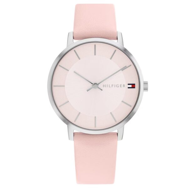 Tommy Hilfiger Ladies' Pink Leather Strap Watch