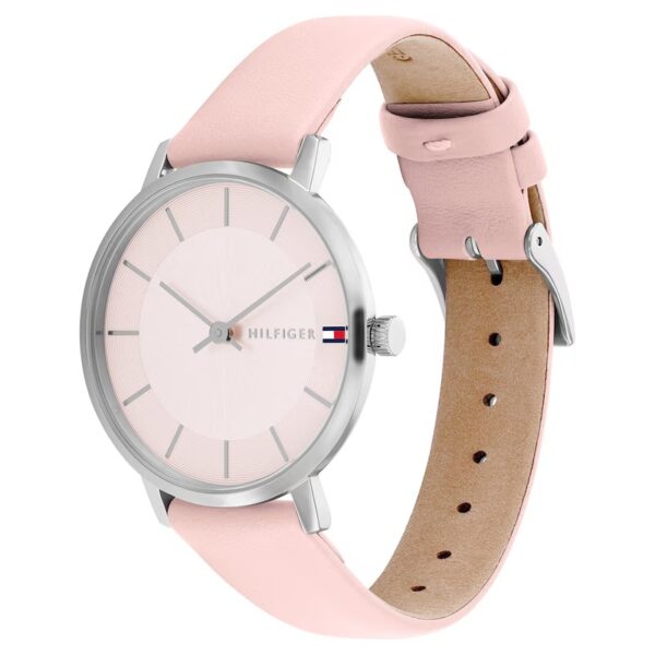 Tommy Hilfiger Ladies' Pink Leather Strap Watch - Image 3