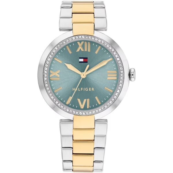 Tommy Hilfiger Alice Two Tone Blue Dial Watch