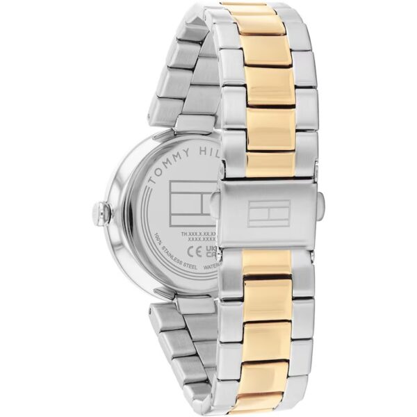 Tommy Hilfiger Alice Two Tone Blue Dial Watch - Image 3