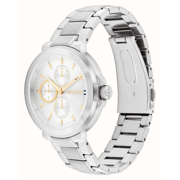 Tommy Hilfiger Women's Lori (38mm) White Dial, Stainless Steel Bracelet - Image 2