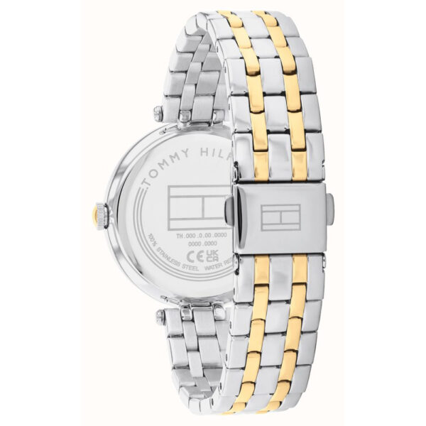 Tommy Hilfiger Women's Natalie (34mm) Silver Crystal Dial, Two-Tone Stainless Steel Bracelet - Image 3