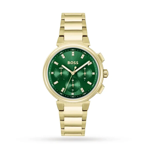 BOSS One 38mm Green Dial Ladies Watch