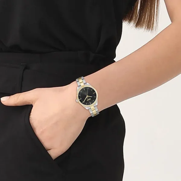 BOSS Sage Black 32mm Ladies Watch - Image 4