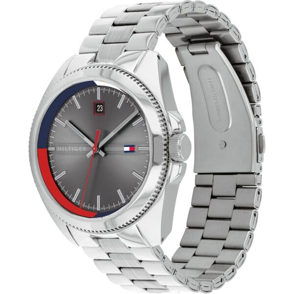 Tommy Hilfiger Men's Grey Dial Stainless Steel Bracelet Watch - Image 2