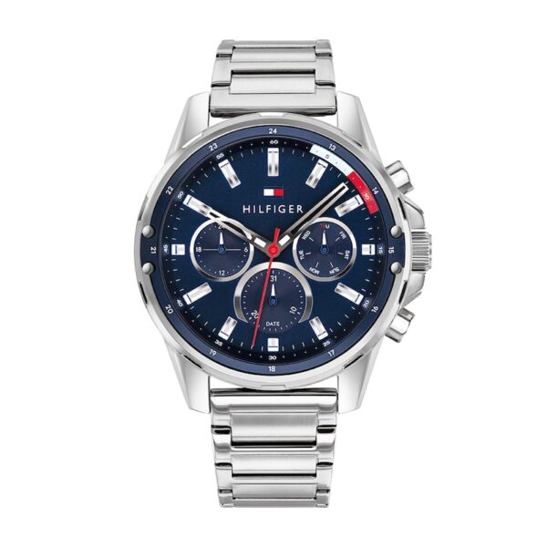 Tommy Hilfiger Men's Navy Dial Stainless Steel Bracelet Watch