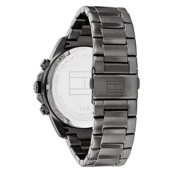 Tommy Hilfiger Gunmetal IP Stainless Steel Bracelet Watch - Image 3