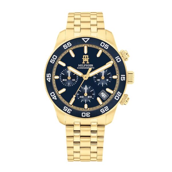 Tommy Hilfiger Men's Chronograph Gold Tone Stainless Steel Watch