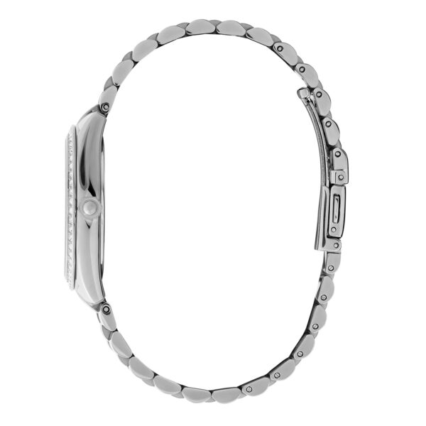 Olivia Burton Sports Luxe 34mm Bejewelled Silver & Two Tone Bracelet Watch - Image 4