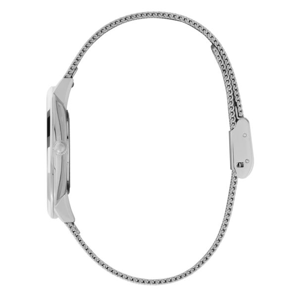 Olivia Burton Signature 35mm Butterfly Ultra Slim Silver Mesh Watch - Image 4