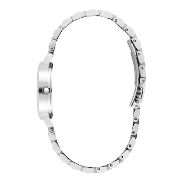 Olivia Burton Classic 30mm White & Silver Bracelet Watch - Image 4